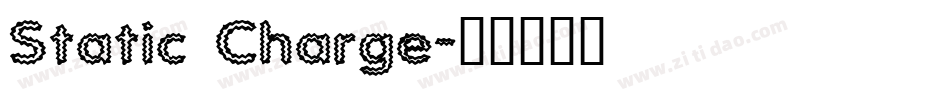 Static Charge字体转换